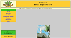 Desktop Screenshot of plainschurch.ca